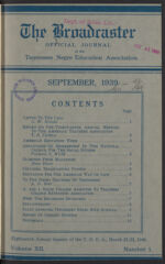 Thumbnail image for Broadcaster - Vol. 12, No. 1