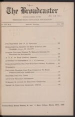 Thumbnail image for Broadcaster - Vol. 16, No. 4