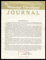 Thumbnail image for Mississippi Educational Journal - Vol. 51, No. 1