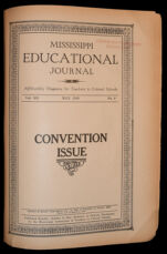 Thumbnail image for Mississippi Educational Journal - Vol. 12, No. 8