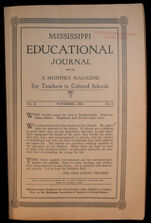 Thumbnail image for Mississippi Educational Journal - Vol. 10, No. 2
