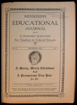 Thumbnail image for Mississippi Educational Journal - Vol. 10, No. 3