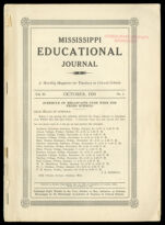 Thumbnail image for Mississippi Educational Journal - Vol. 11, No. 1
