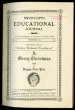 Thumbnail image for Mississippi Educational Journal - Vol. 11, No. 3