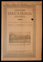 Thumbnail image for Mississippi Educational Journal - Vol. 12, No. 2