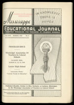 Thumbnail image for Mississippi Educational Journal - Vol. 16, No. 6