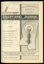 Thumbnail image for Mississippi Educational Journal - Vol. 17, No. 1
