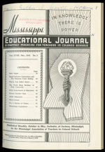 Thumbnail image for Mississippi Educational Journal - Vol. 18, No. 3