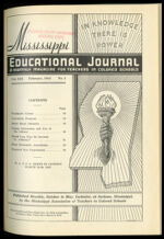 Thumbnail image for Mississippi Educational Journal - Vol. 19, No. 5