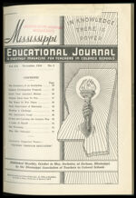 Thumbnail image for Mississippi Educational Journal - Vol. 20, No. 2