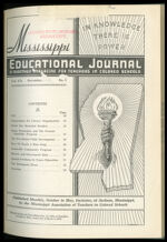 Thumbnail image for Mississippi Educational Journal - Vol. 20, No. 3