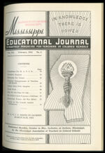 Thumbnail image for Mississippi Educational Journal - Vol. 20, No. 5