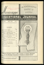 Thumbnail image for Mississippi Educational Journal - Vol. 21, No. 8