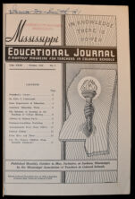 Thumbnail image for Mississippi Educational Journal - Vol. 23, No. 1
