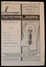 Thumbnail image for Mississippi Educational Journal - Vol. 23, No. 3