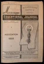 Thumbnail image for Mississippi Educational Journal - Vol. 23, No. 6