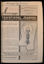 Thumbnail image for Mississippi Educational Journal - Vol. 23, No. 8