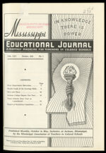 Thumbnail image for Mississippi Educational Journal - Vol. 25, No. 1