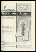 Thumbnail image for Mississippi Educational Journal - Vol. 25, No. 2