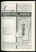 Thumbnail image for Mississippi Educational Journal - Vol. 25, No. 3