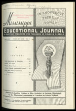 Thumbnail image for Mississippi Educational Journal - Vol. 25, No. 5
