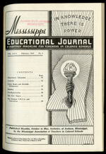 Thumbnail image for Mississippi Educational Journal - Vol. 26, No. 5