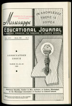 Thumbnail image for Mississippi Educational Journal - Vol. 26, No. 6