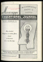 Thumbnail image for Mississippi Educational Journal - Vol. 27, No. 3