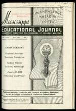 Thumbnail image for Mississippi Educational Journal - Vol. 27, No. 8