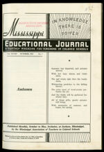 Thumbnail image for Mississippi Educational Journal - Vol. 28, No. 1