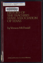 Thumbnail image for Texas Publications - History of the Teachers State Association of Texas