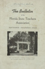 Thumbnail image for Florida State Teachers' Bulletin - [not numbered]