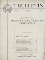Thumbnail image for Florida State Teachers' Bulletin - [not numbered]