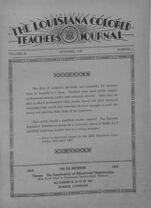 Thumbnail image for The Louisiana Colored Teachers' Journal - Vol. 24, No. 4