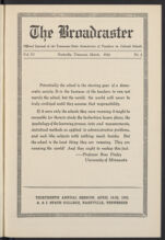 Thumbnail image for Broadcaster - Vol. 6, No. 3