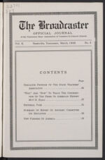 Thumbnail image for Broadcaster - Vol. 10, No. 3