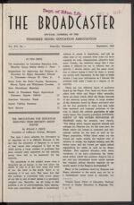 Thumbnail image for Broadcaster - Vol. 16, No. 1