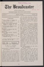 Thumbnail image for Broadcaster - Vol. 16, No. 2