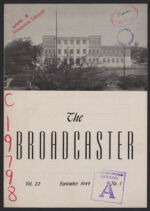 Thumbnail image for Broadcaster - Vol. 22, No. 1