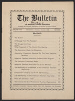 Thumbnail image for The American Teacher Association Bulletin - Vol. 17, No. 1