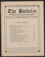 Thumbnail image for The American Teacher Association Bulletin - Vol. 17, No. 4