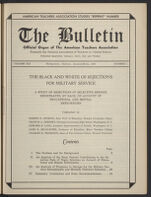 Thumbnail image for The American Teacher Association Bulletin - Vol. 21, No. 1