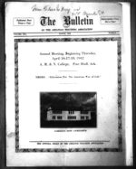 Thumbnail image for Bulletin of the Arkansas Teachers Association - Vol. 14, No. 1