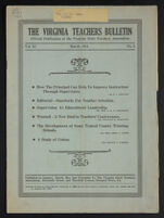 Thumbnail image for Virginia Teachers Bulletin - Vol. 11, No. 2