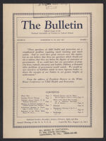 Thumbnail image for The National Association of Colored Teachers Bulletin - Vol. 12, No. 3