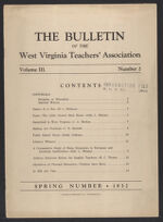 Thumbnail image for Bulletin of the West Virginia Teachers' Association - Vol. 3, No. 2