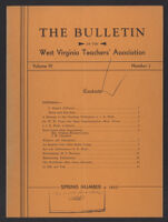 Thumbnail image for Bulletin of the West Virginia Teachers' Association - Vol. 4, No. 2