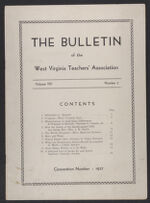 Thumbnail image for Bulletin of the West Virginia Teachers' Association - Vol. 8, No. 2