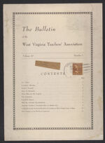 Thumbnail image for Bulletin of the West Virginia Teachers' Association - Vol. 10, No. 3