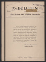 Thumbnail image for Bulletin of the West Virginia Teachers' Association - Vol. 18, No. 2